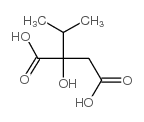 2-异丙基苹果酸结构式