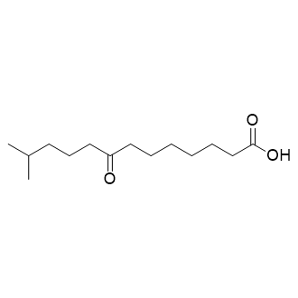 12-甲基-8-氧代癸酸结构式