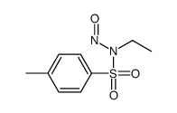 N-ethyl-4-methyl-N-nitrosobenzenesulfonamide结构式