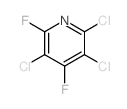 2,3,5-三氯-4,6-二氟吡啶结构式