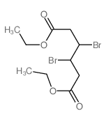 diethyl 3,4-dibromohexanedioate结构式
