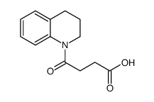4-(3,4-DIHYDRO-2H-QUINOLIN-1-YL)-4-OXO-BUTYRIC ACID Structure