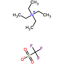 三氟甲基磺酸四乙基铵结构式