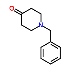 N-苄基-4-哌啶酮结构式