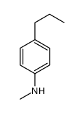 N-methyl-4-propylaniline Structure