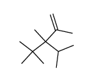 3-Isopropyl-2,3,4,4-tetramethyl-1-penten Structure