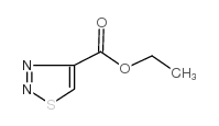 1,2,3-噻重氮-4-羧酸乙酯结构式