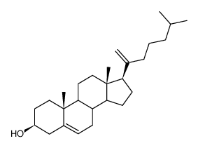 3β-Hydroxycholesta-5,20-dien Structure