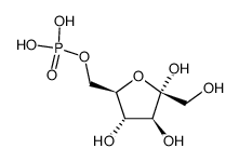 ((2R,3S,4S,5S)-3,4,5-trihydroxy-5-(hydroxymethyl)tetrahydrofuran-2-yl)methyl dihydrogen phosphate Structure