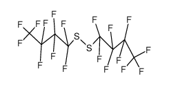 bis(nonafluorobutyl)disulfane Structure