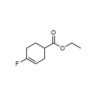 4-氟环己-3-烯-1-甲酸乙酯结构式