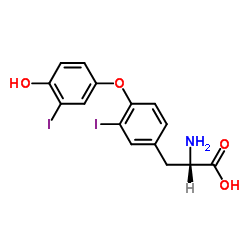 3,3'-二碘甲腺原氨酸结构式