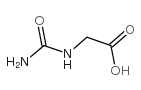 Glycine,N-(aminocarbonyl)- Structure