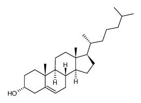 表胆甾醇结构式