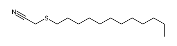 十二烷基硫代乙酰腈结构式