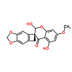 2-羟基-7-O-甲基绵枣儿素结构式
