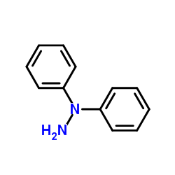 1,1-diphenylhydrazine Structure