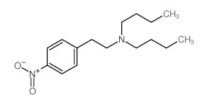 N-butyl-N-[2-(4-nitrophenyl)ethyl]butan-1-amine Structure