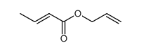 2-propenyl-3-butenoate结构式
