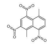 1,5-dimethyl-2,4,8-trinitronaphthalene结构式