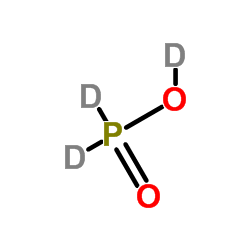 次磷酸-d3结构式