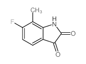 6-氟-7-甲基靛红结构式