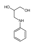 3-anilinopropane-1,2-diol Structure