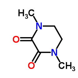 1,4-二甲基哌嗪-2,3-二酮结构式