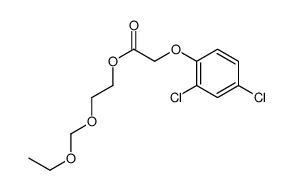 2-(ethoxymethoxy)ethyl 2-(2,4-dichlorophenoxy)acetate结构式