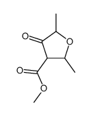 methyl 2,5-dimethyl-4-oxooxolane-3-carboxylate Structure