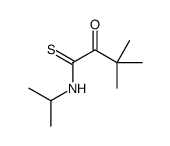 3,3-dimethyl-2-oxo-N-propan-2-ylbutanethioamide Structure