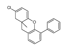 2-chloro-9a-methyl-5-phenyl-1,9-dihydroxanthene Structure