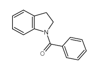 (2,3-二氢-1H-吲哚-1-基)苯基甲酮结构式