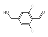 2,6-dichloro-4-(hydroxyMethyl)benzaldehyde结构式