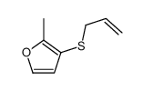 2-methyl-3-prop-2-enylsulfanylfuran Structure
