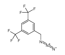 1-(azidomethyl)-3,5-bis(trifluoromethyl)benzene Structure