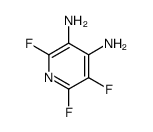 2,5,6-三氟吡啶-3,4-二胺结构式