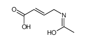 4-acetamidobut-2-enoic acid结构式