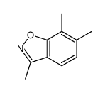 1,2-Benzisoxazole,3,6,7-trimethyl-(9CI)结构式