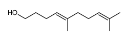 (4E,8E)-5,9-dimethyl-4,8-decadien-1-ol Structure