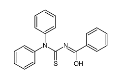 N-(diphenylcarbamothioyl)benzamide结构式