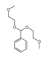 Benzaldehyde bis(2-methoxyethyl)acetal Structure