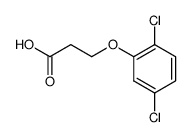 3-(2,5-dichloro-phenoxy)-propionic acid结构式
