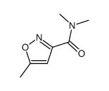 3-Isoxazolecarboxamide,N,N,5-trimethyl-(9CI) Structure
