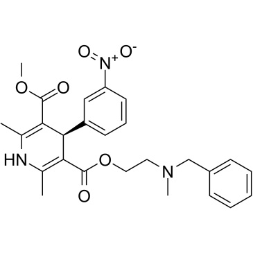 (R)-Nicardipine结构式