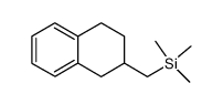 2-[(Trimethylsilyl)methyl]-1,2,3,4-tetrahydronaphthalene结构式