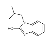 1-异丁基-1H-苯并[d]咪唑-2(3h)-酮结构式