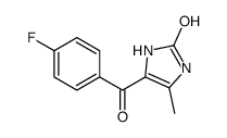 4-(4-fluorobenzoyl)-5-methyl-1,3-dihydroimidazol-2-one Structure
