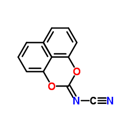Diphenyl cyanocarbonimidate Structure