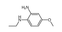5-methoxy-2-(N-ethylamino)aniline结构式
